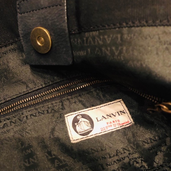 Lanvin printed canvas tote - Picture 2 of 2